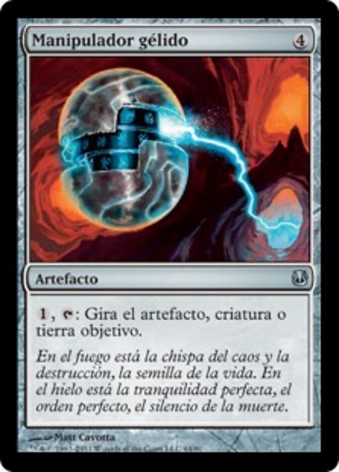 Manipulador gélido