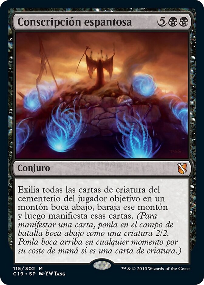 Conscripción espantosa