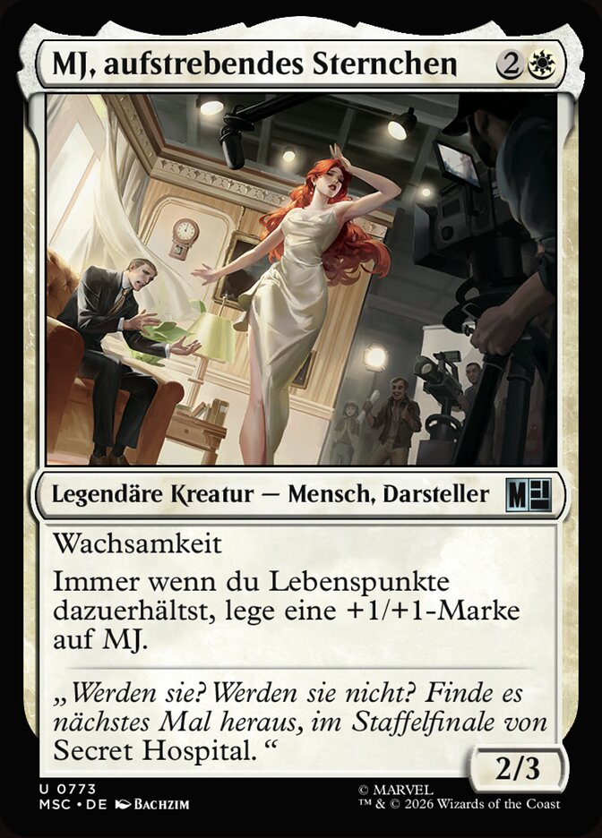 MJ, aufstrebendes Sternchen