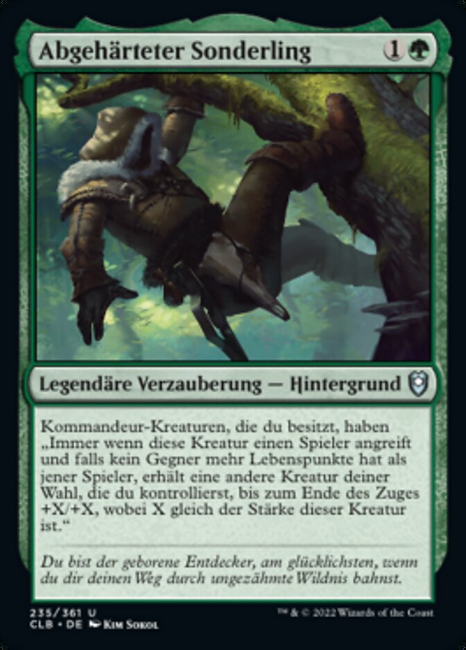 Abgehärteter Sonderling