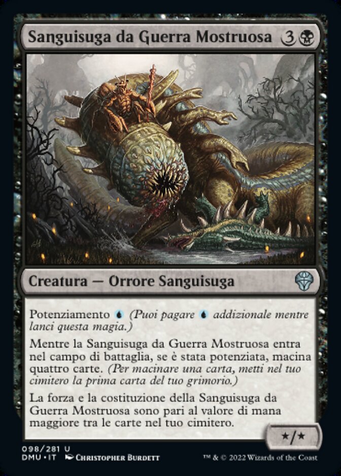 Sanguisuga da Guerra Mostruosa