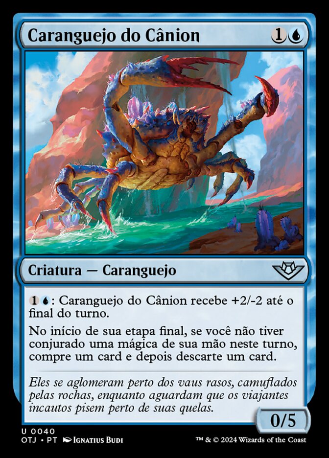 Caranguejo do Cânion