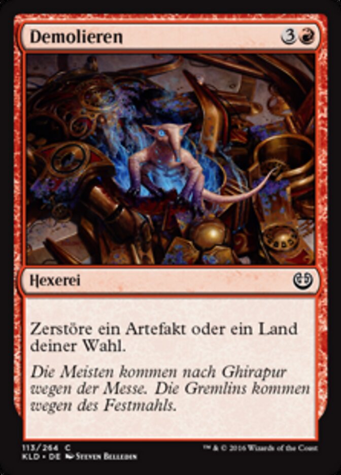 Demolieren