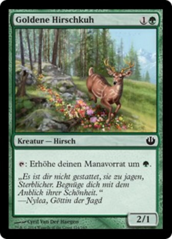 Goldene Hirschkuh