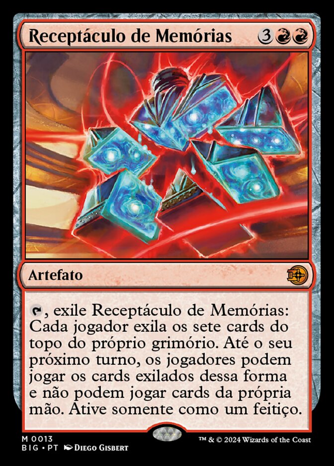 Receptáculo de Memórias