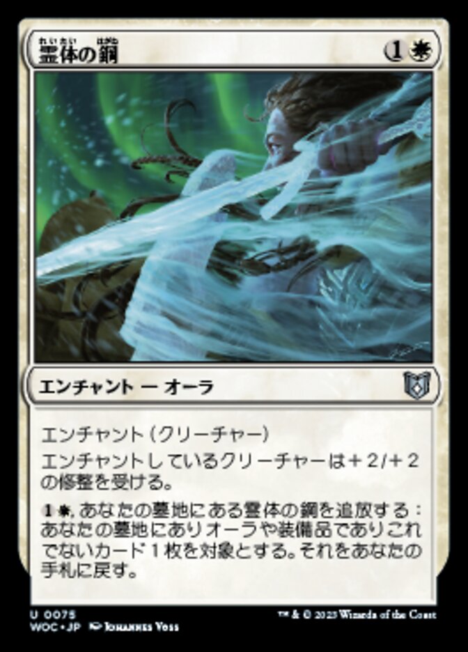 霊体の鋼