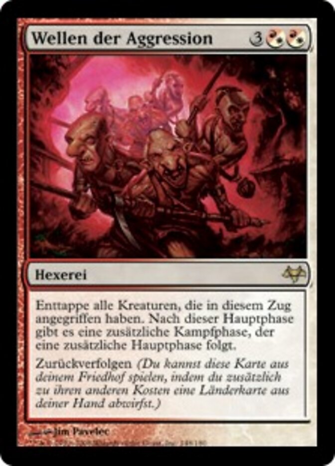 Wellen der Aggression