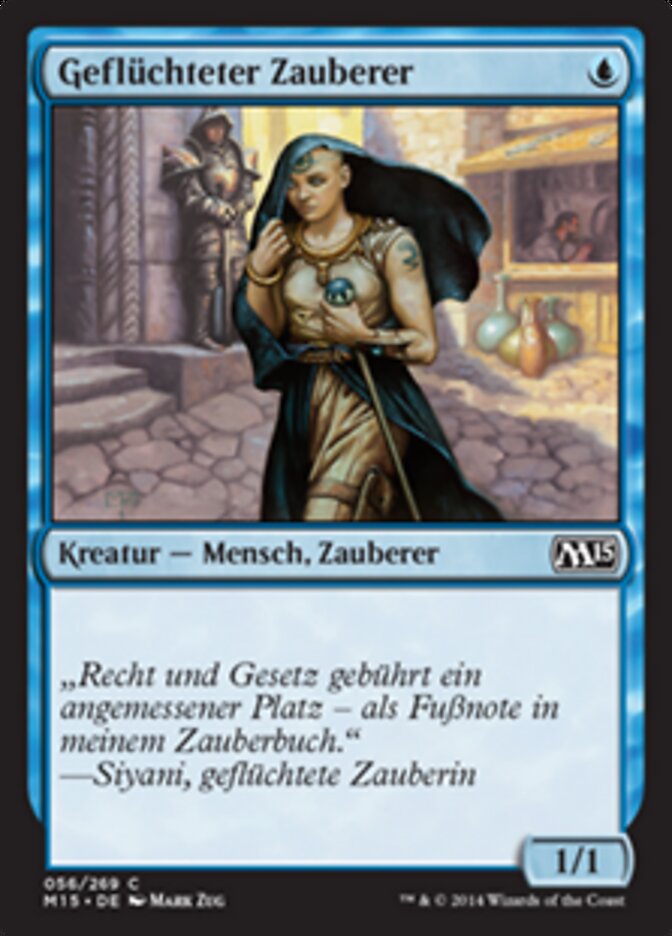 Geflüchteter Zauberer
