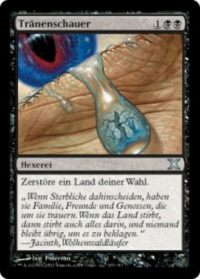 Tränenschauer