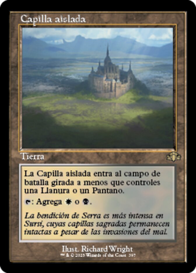 Capilla aislada