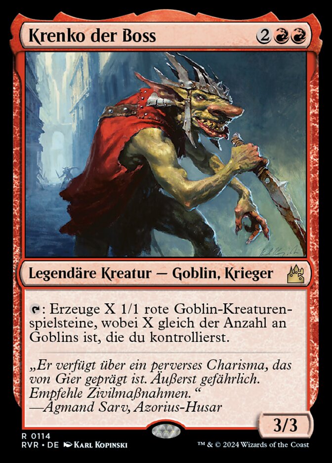 Krenko der Boss