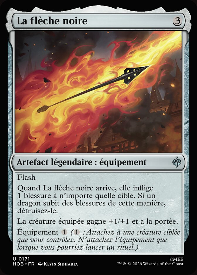 La flèche noire