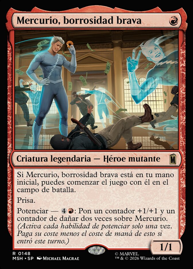 Mercurio, borrosidad brava