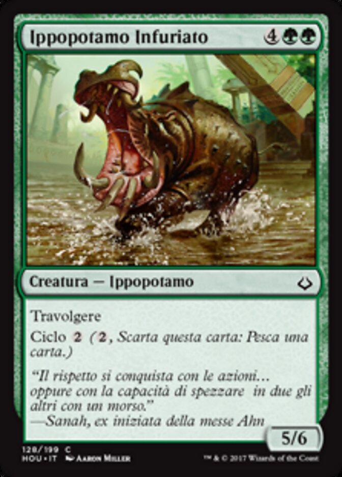 Ippopotamo Infuriato