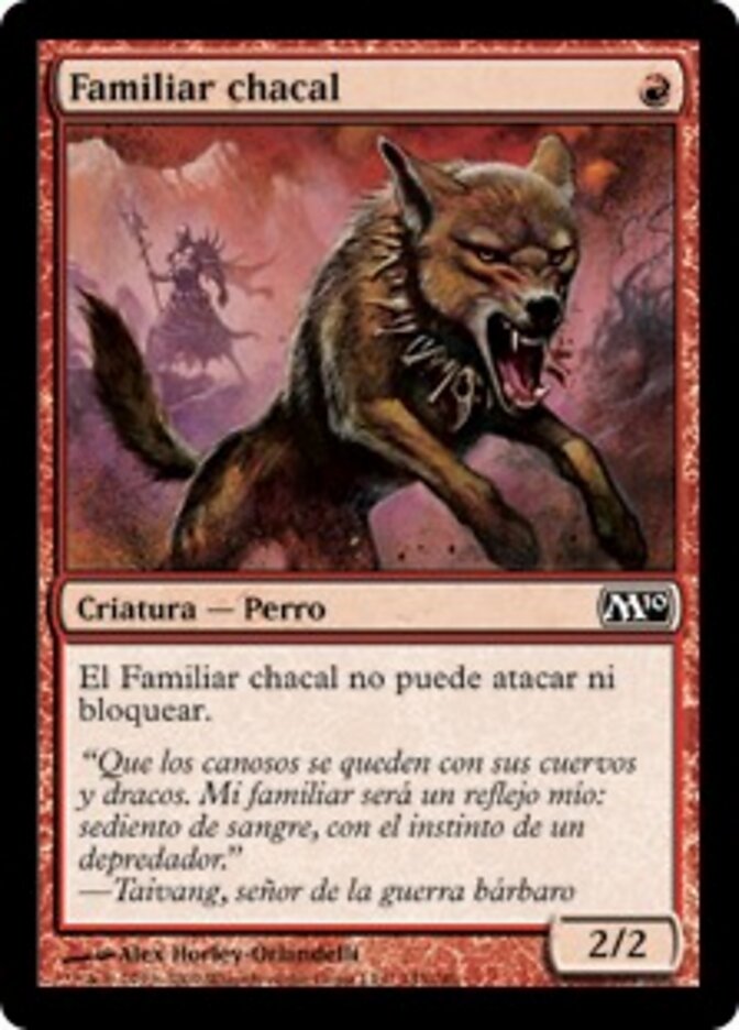Familiar chacal
