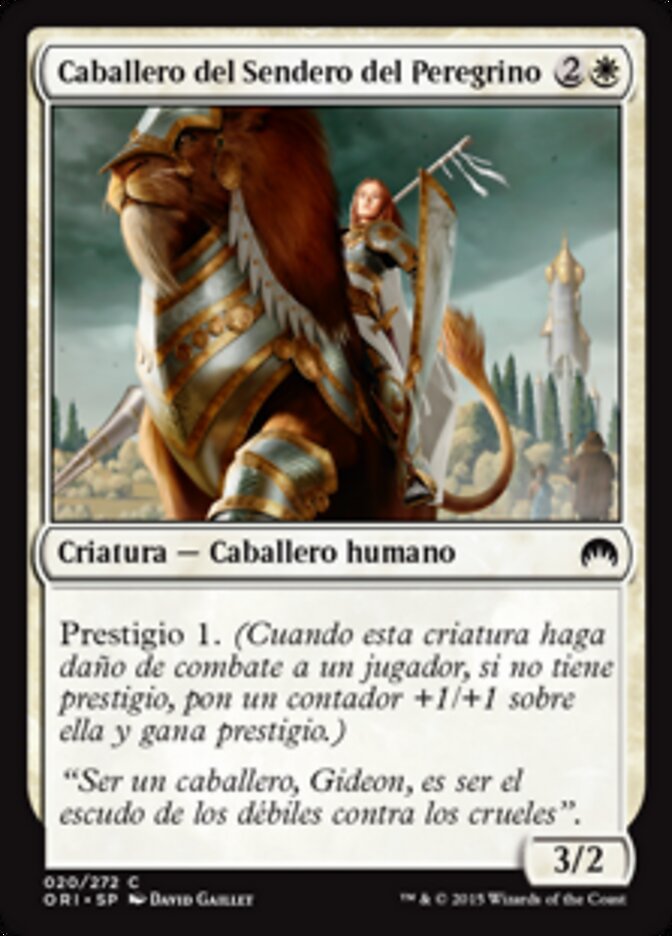 Caballero del Sendero del Peregrino