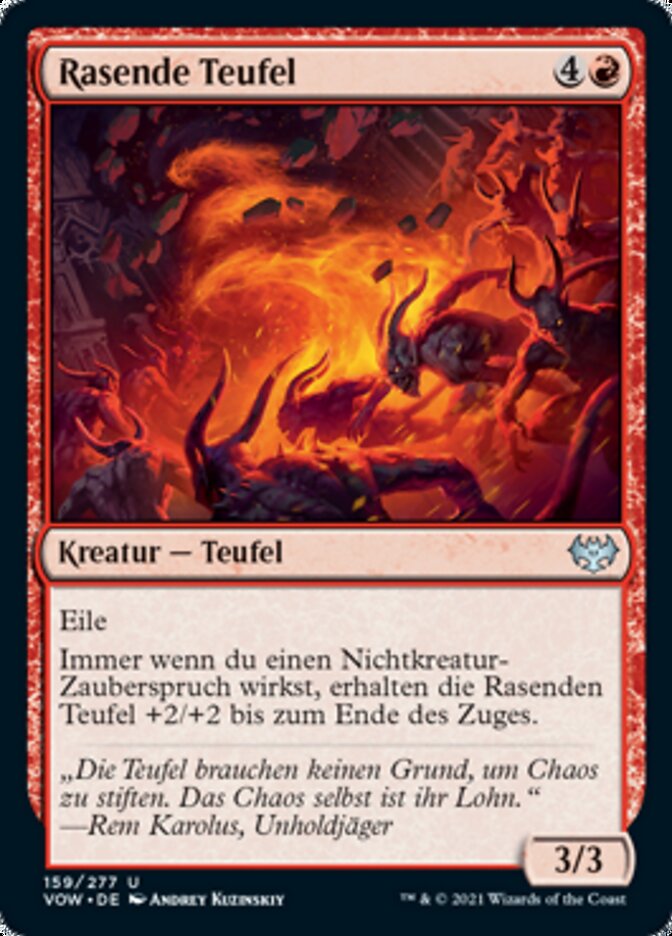 Rasende Teufel