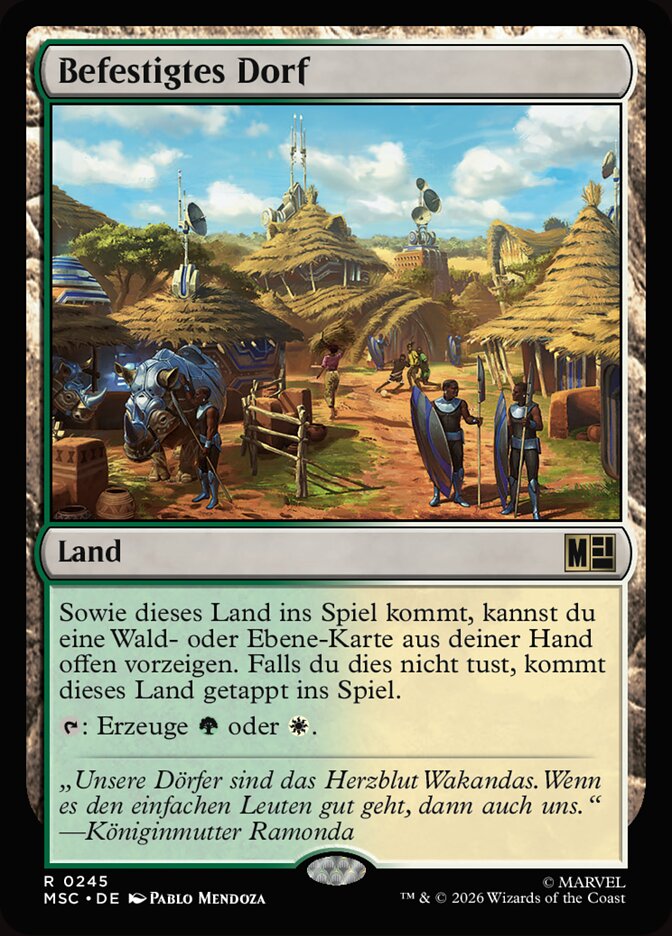 Befestigtes Dorf