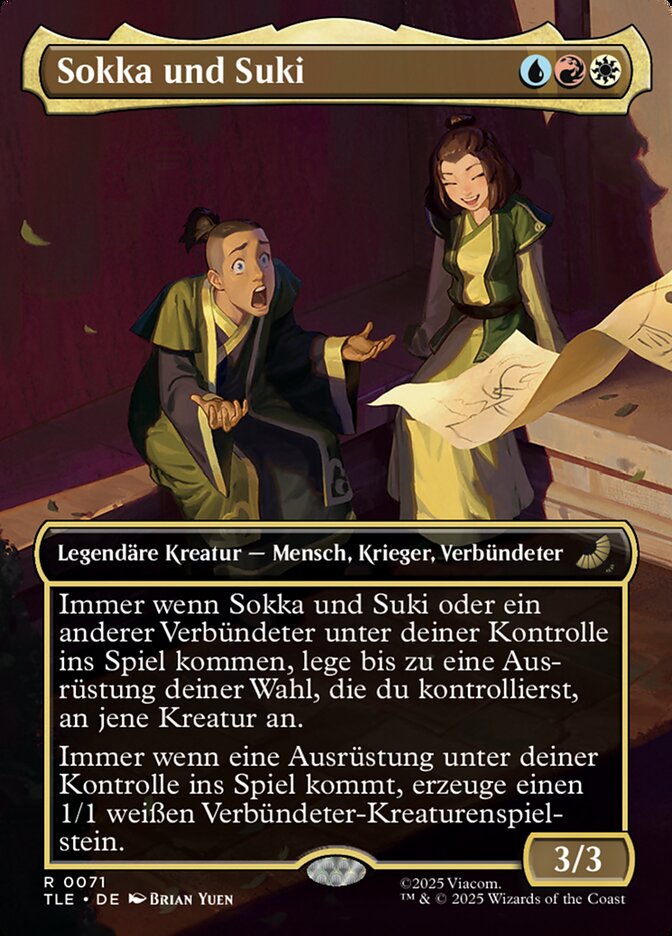 Sokka und Suki
