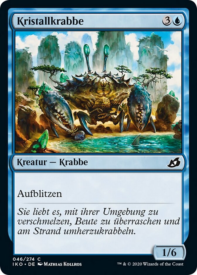 Kristallkrabbe