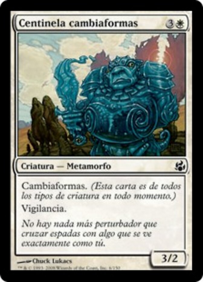 Centinela cambiaformas
