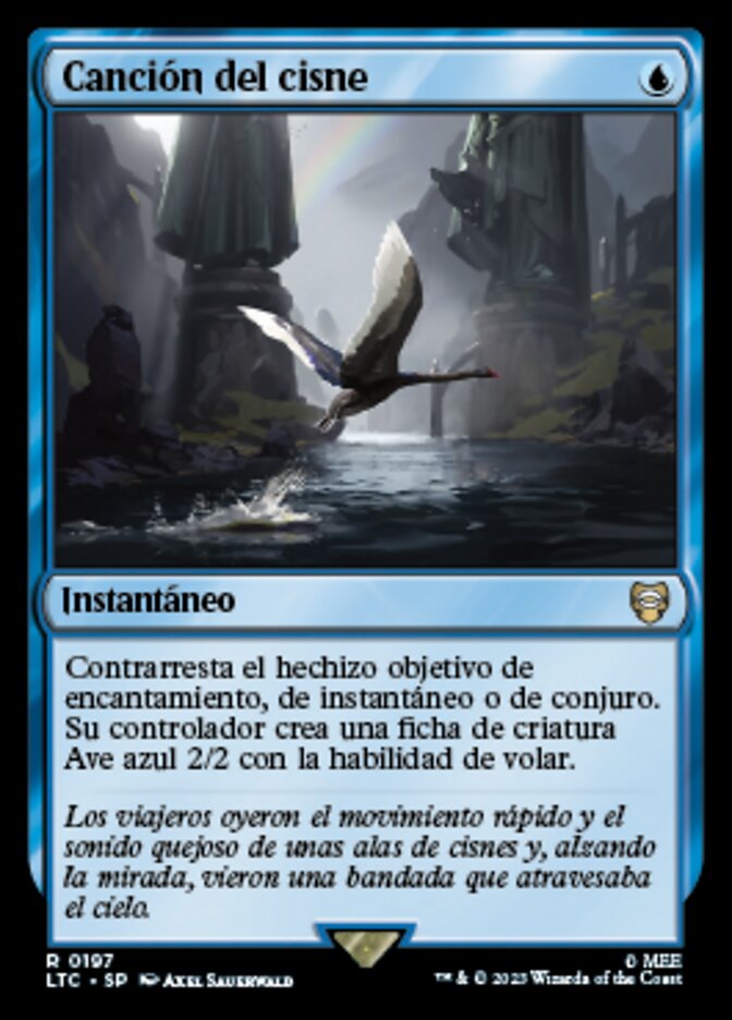 Canción del cisne