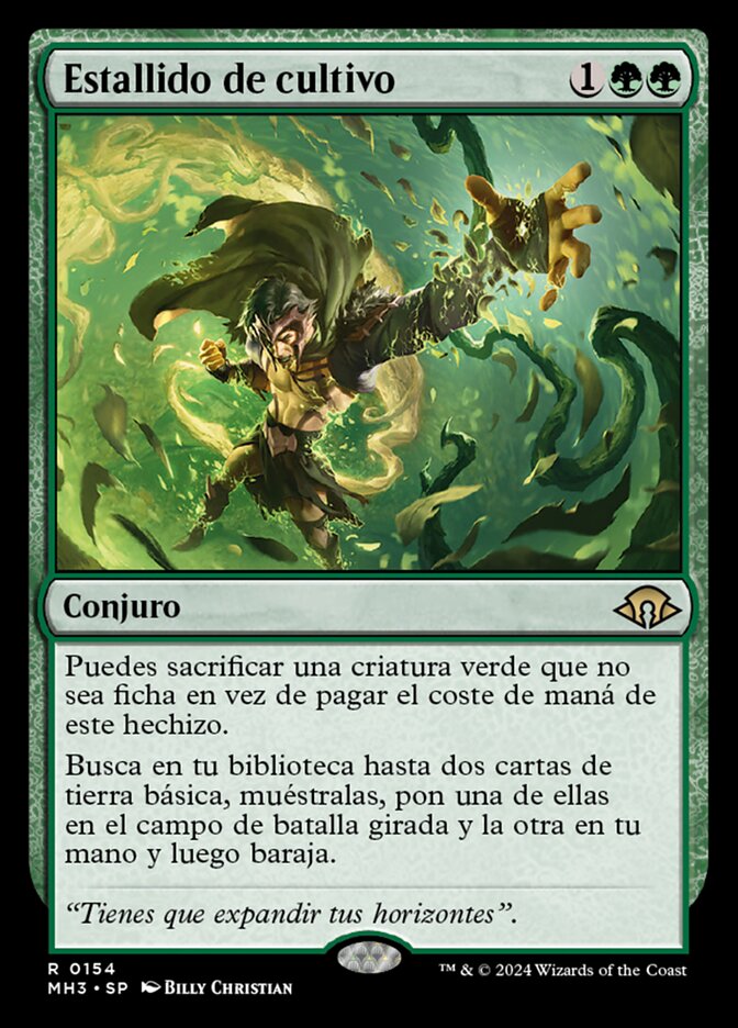 Estallido de cultivo