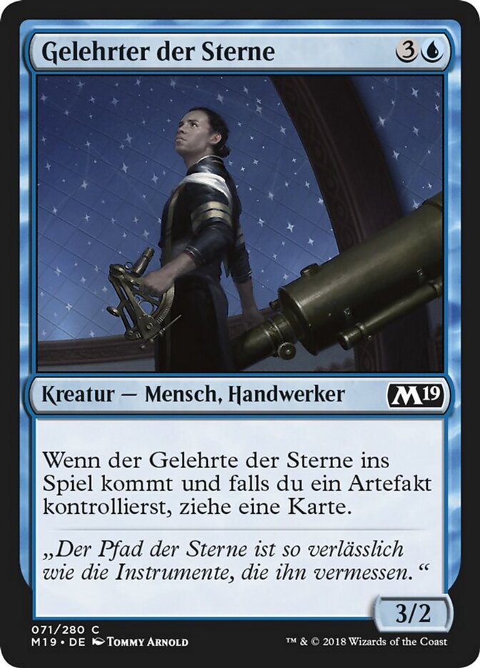 Gelehrter der Sterne
