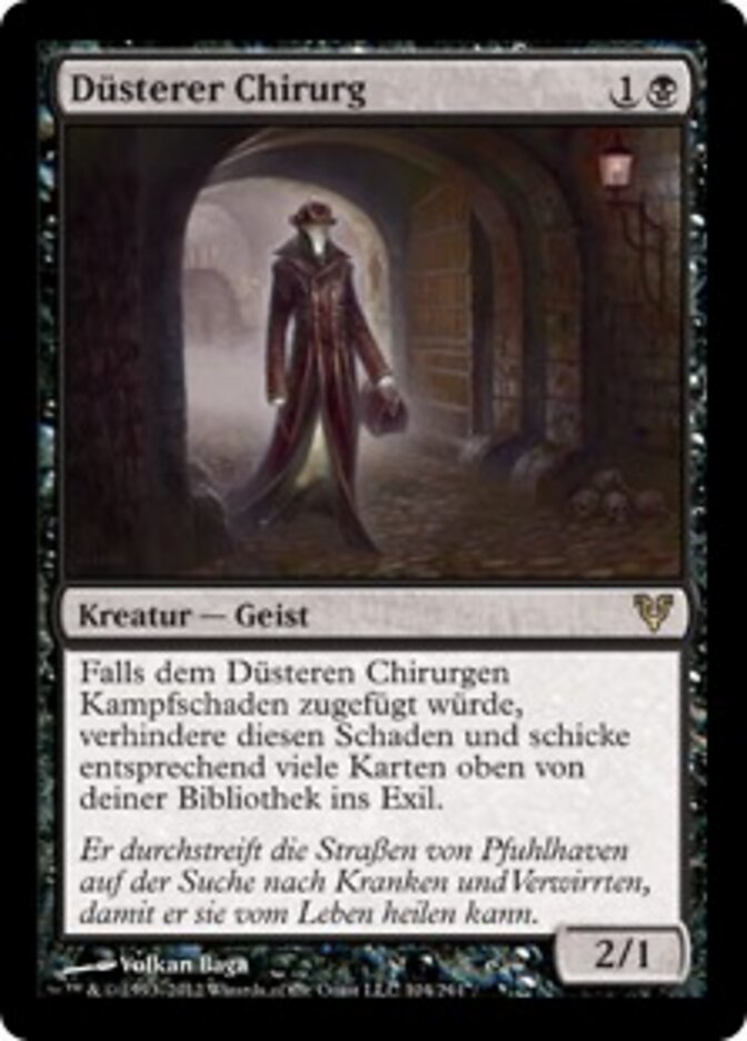 Düsterer Chirurg