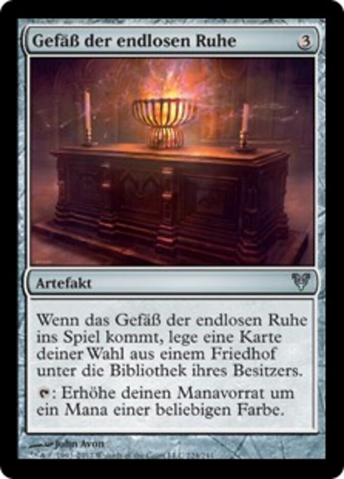 Gefäß der endlosen Ruhe