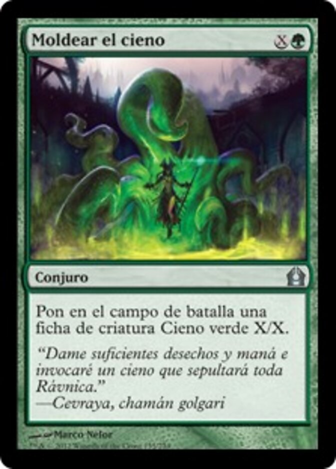 Moldear el cieno