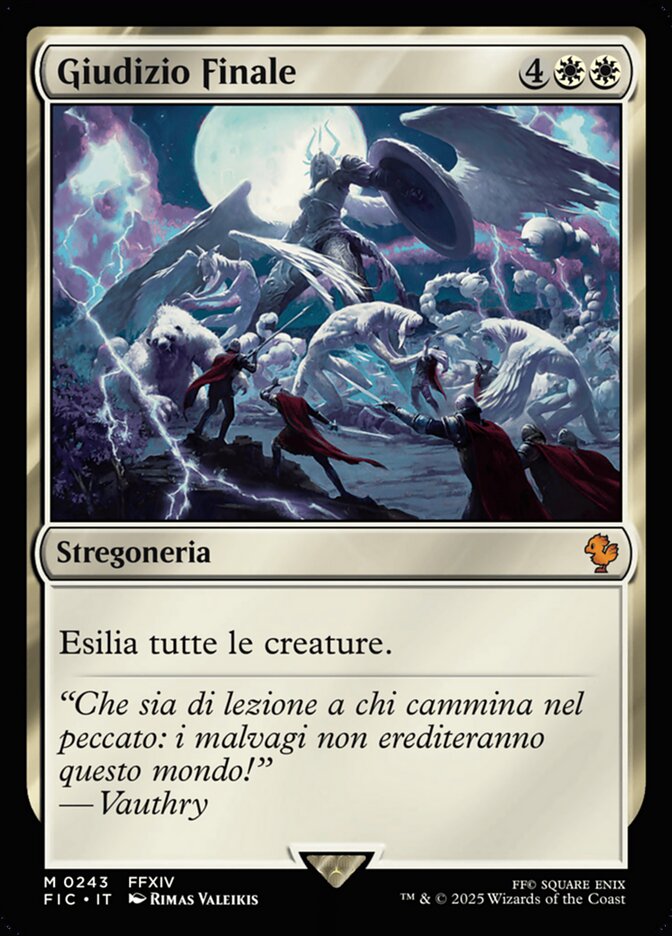 Giudizio Finale