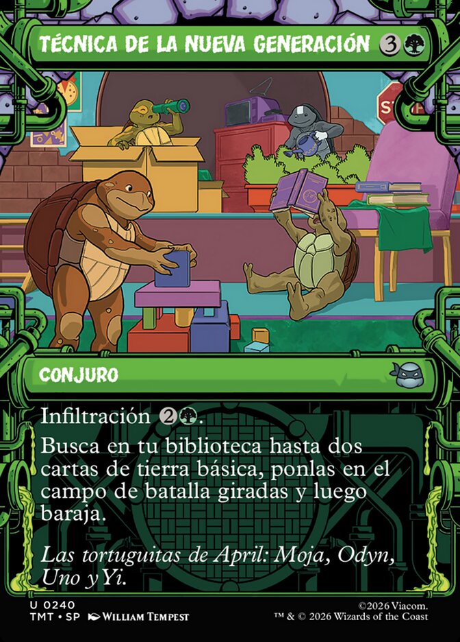 Técnica de la nueva generación