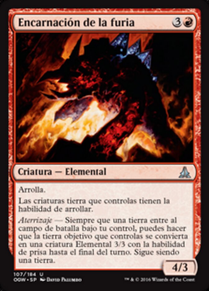 Encarnación de la furia
