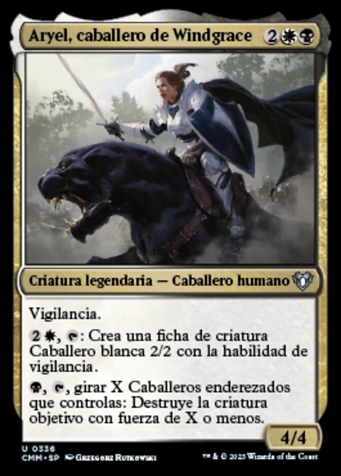 Aryel, caballero de Windgrace