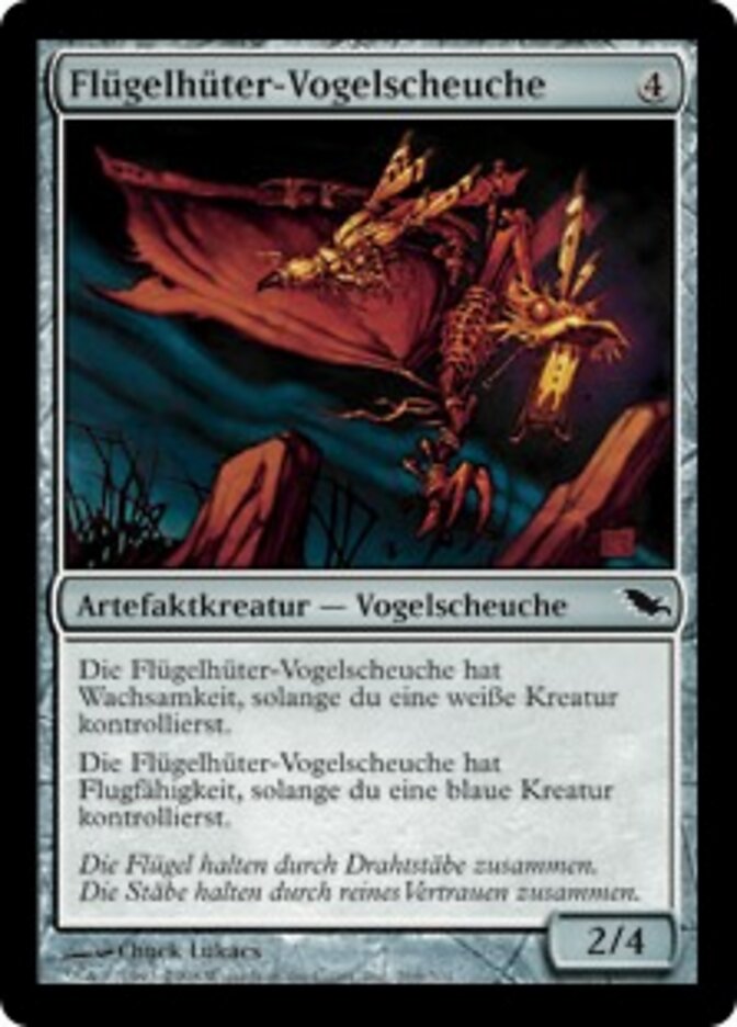 Flügelhüter-Vogelscheuche