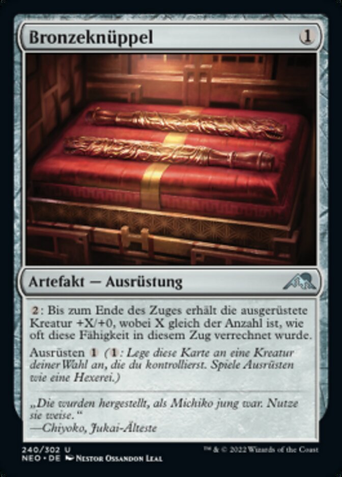 Bronzeknüppel