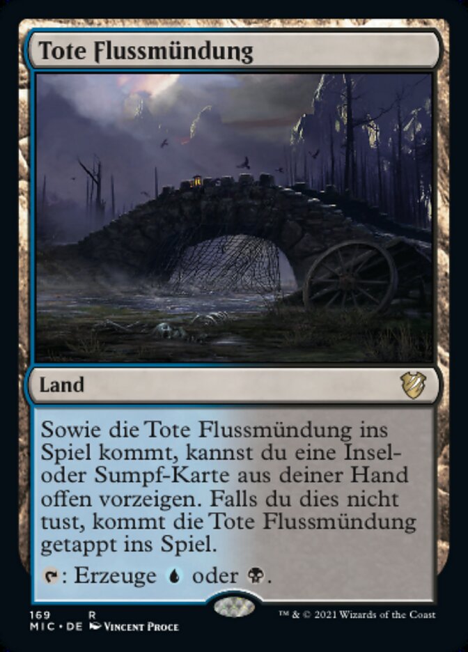 Tote Flussmündung