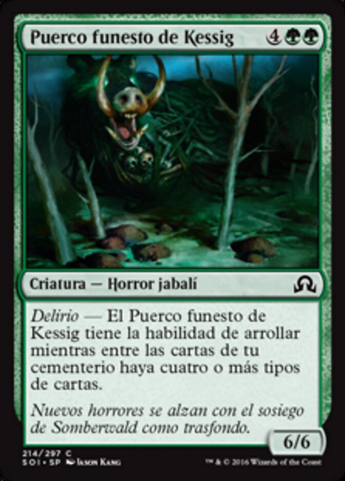 Puerco funesto de Kessig