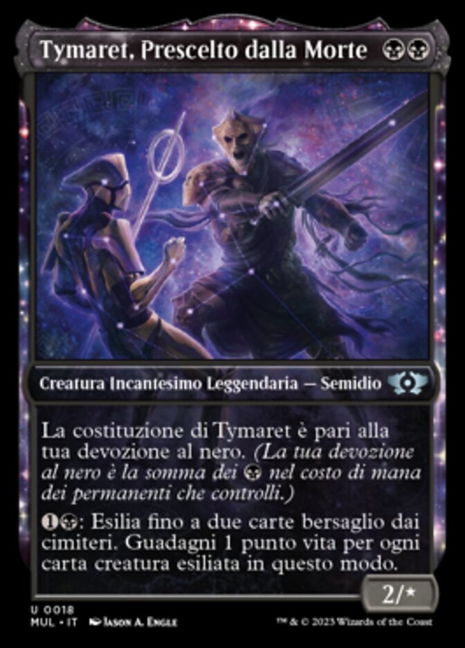 Tymaret, Prescelto dalla Morte