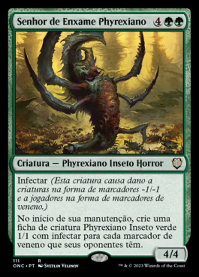 Senhor de Enxame Phyrexiano
