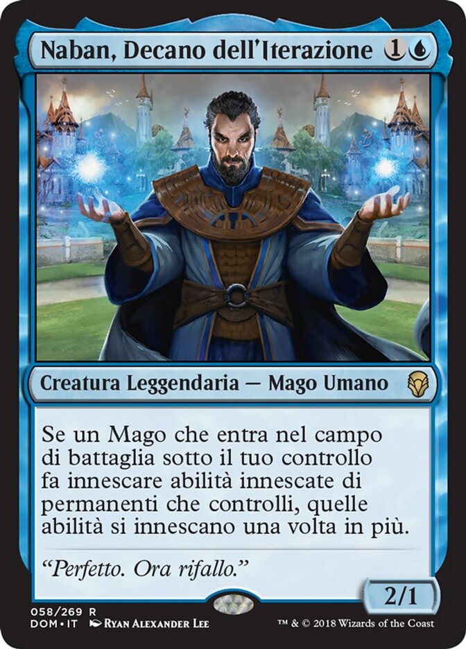 Naban, Decano dell'Iterazione