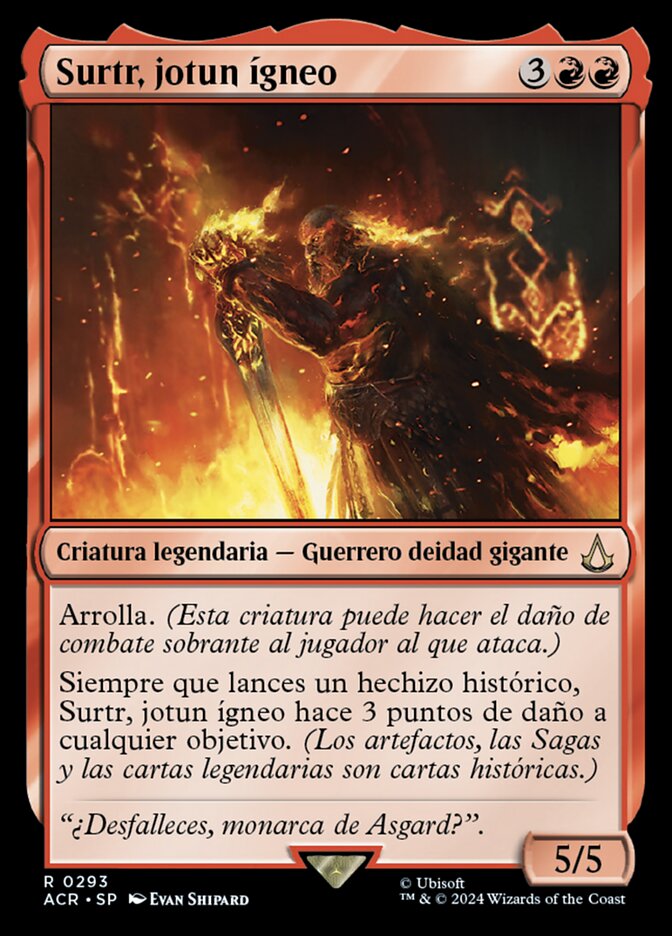 Surtr, jotun ígneo