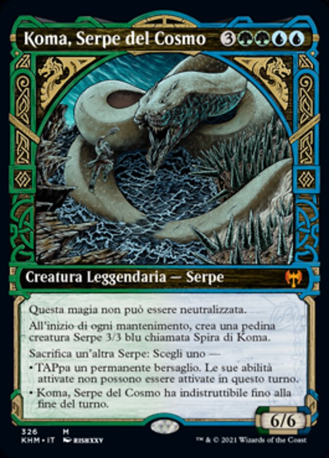 Koma, Serpe del Cosmo