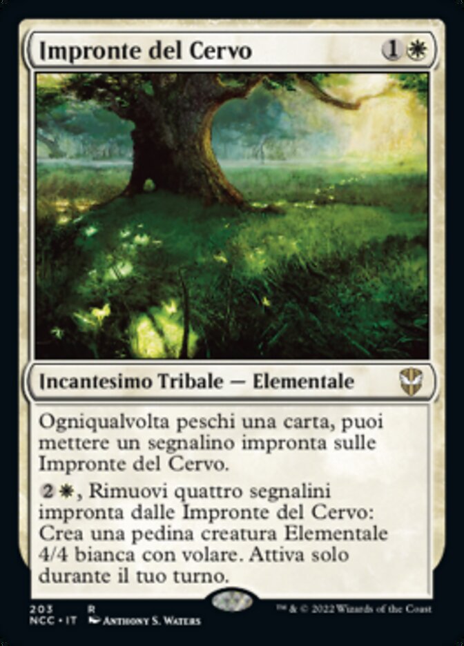 Impronte del Cervo