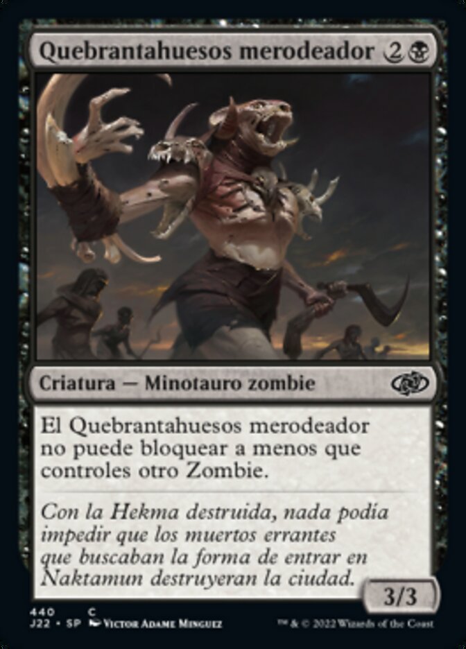 Quebrantahuesos merodeador