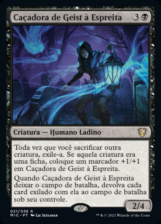 Caçadora de Geist à Espreita