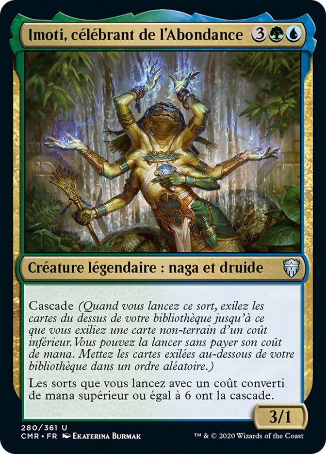 Imoti, célébrant de l'Abondance