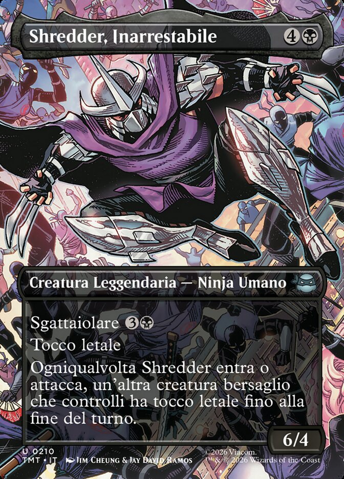 Shredder, Inarrestabile