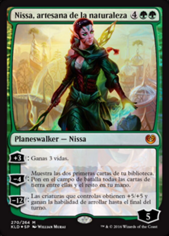 Nissa, artesana de la naturaleza